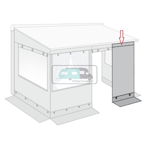[OCS_2626604] Fiamma Voorwand Paneel 70 F80S