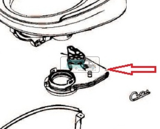 [OCS_A9902142] Thetford Aqua Magic Bravura Meganisme Reparatieset