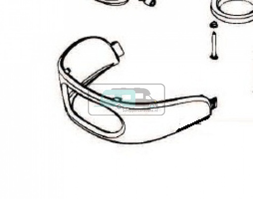 [OCS_3111762] Thetford Aqua Magic Bravura Hoog Beschermkap Pendaal