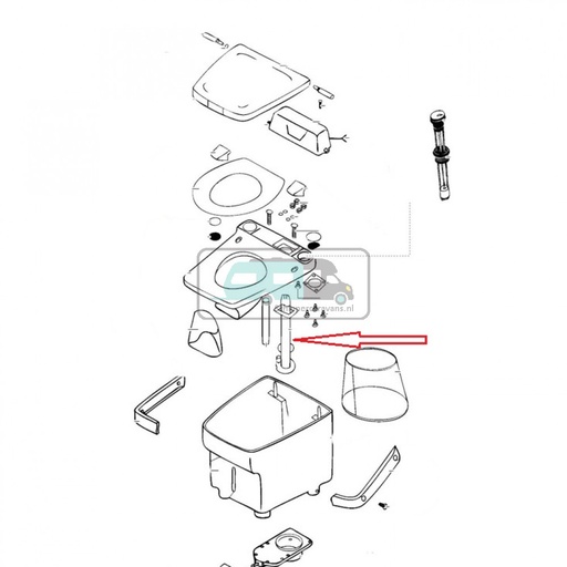 [OCS_35774] Thetford Electra Magic Pomp en Motor 12V