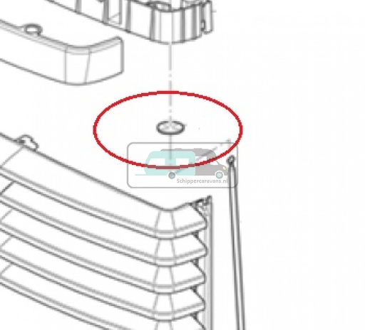[OCS_430090-93700] (24)Drukstang bevestigingsring a 2stuks