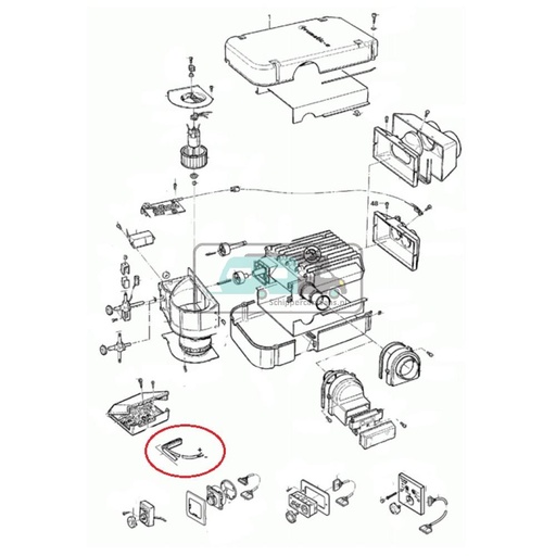 [OCS_A0032877] (53)Kabelboom E2800,4000,BR2. 12V