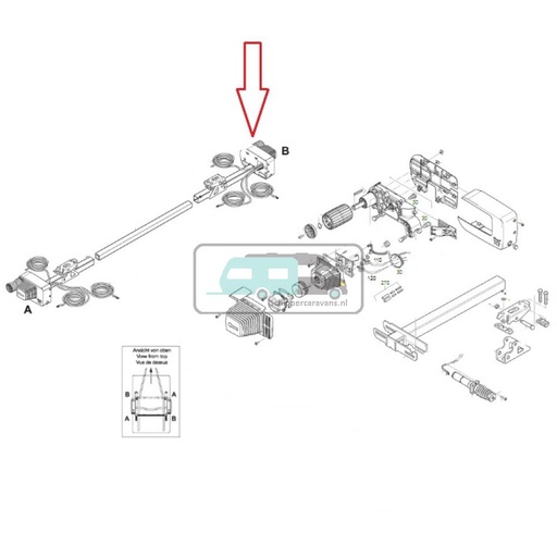 [OCS_A9907517] Truma Motor B Mover XT/XT2/XT4