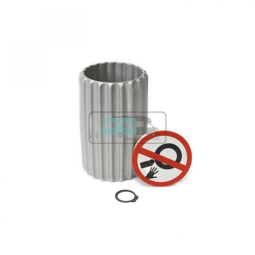 [OCS_460030-34100] (48)Alu rol,deksel en borgring.