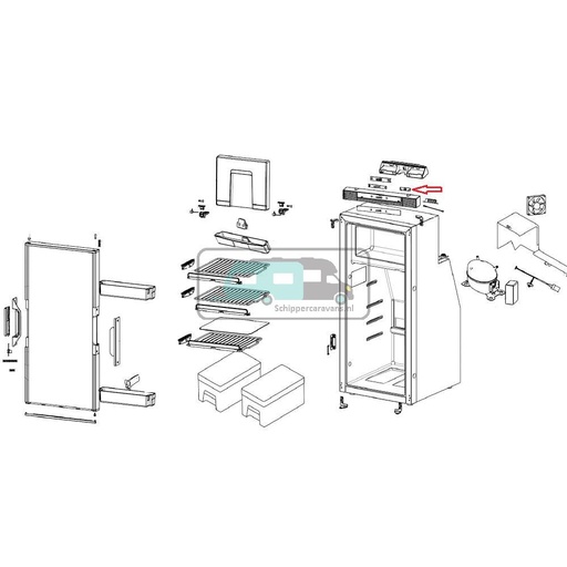 [OCS_A9907492] Thetford LED Paneel T2090