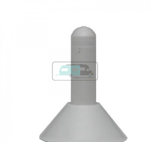 [OCS_96424200] Campking regenkapje met punt, grijs (4st)