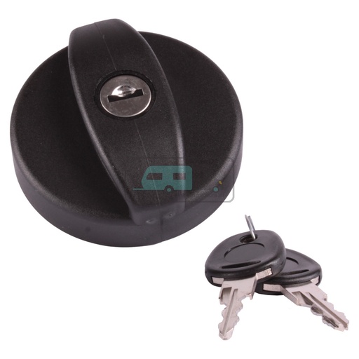 [OCS_A0033426L] Dop Watervulopening met Cilinder Zwart