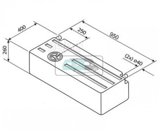 [OCS_0114042] Fusion Watertank 89L V8-02 EV1802