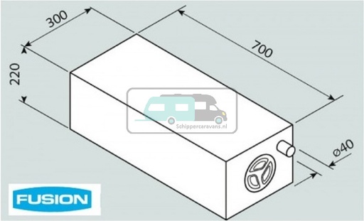 [OCS_0114056] Fusion Watertank 43L V4-05 EV0905