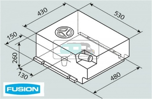 [OCS_A0036149] Fusion Watertank 50L EV1111