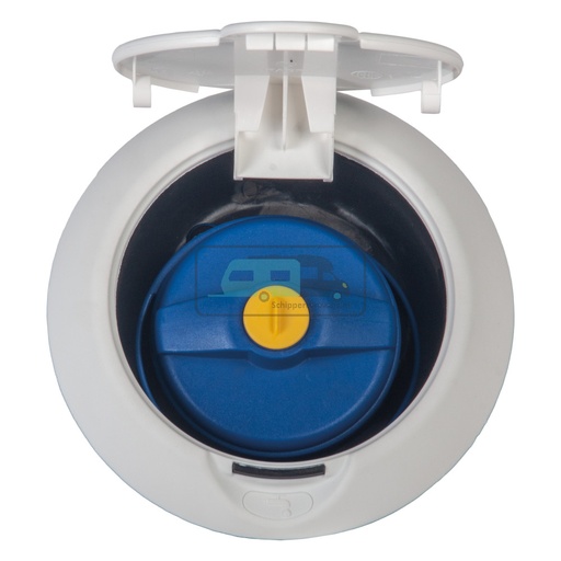 [OCS_0114105] Watervulopening 40mm met Klepje Wit