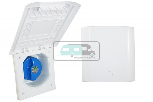 [OCS_0114121] Waterinbouwdoos Vierkant Wit Element Line