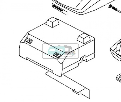 [OCS_0115124] Dometic B1500/B1900 afdekkap ventilator