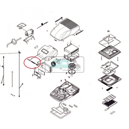 [OCS_0115152] Dometic Verwarmingselement 230V/800W