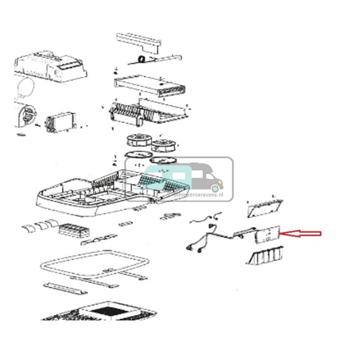 [OCS_A9903962] Dometic Printplaat FreshJet 2200
