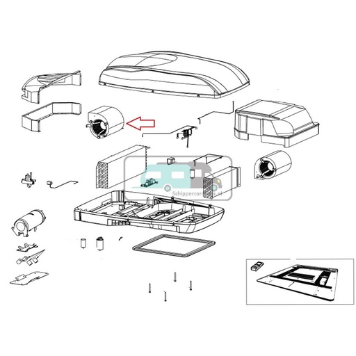 [OCS_A9903103] Telair Dualclima condenserfan
