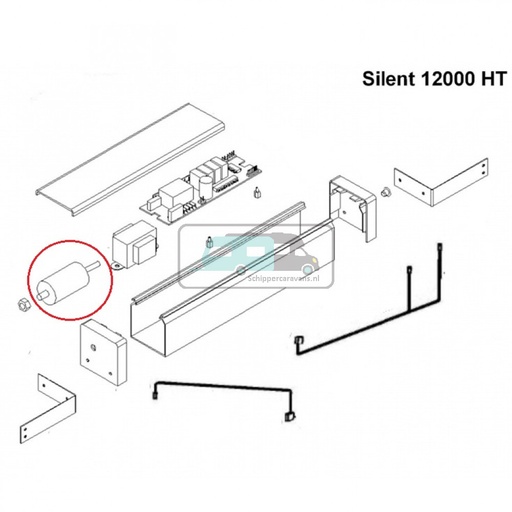 [OCS_0115304] Telair Silent 7300H/12000HT electronic controller card