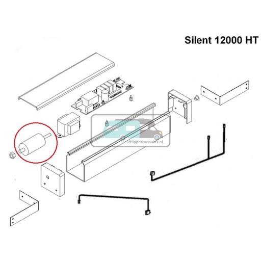 [OCS_A9903109] Telair Silent 7300H/12000HT electronic controller card