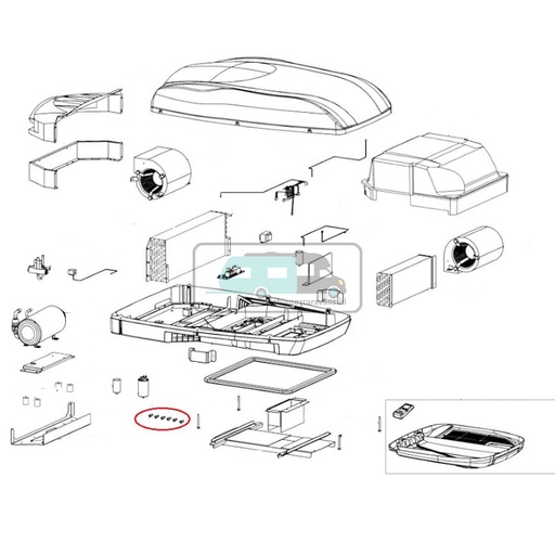 [OCS_0115325] Telair e-Van Popnagel Bovenkap 6st.