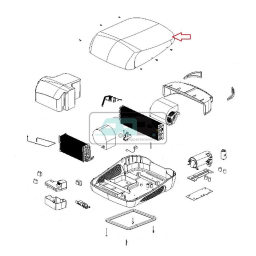 [OCS_0115330] Telair e-Van 7400H Bovenkap