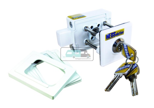[OCS_A0031515] HEOSafe Buitenslot 5 Sloten Wit