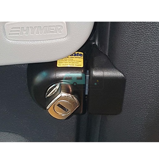 [OCS_A0031453] HEOSafe Slot met sleutel Mercedes Sprinter >2018 Zwart