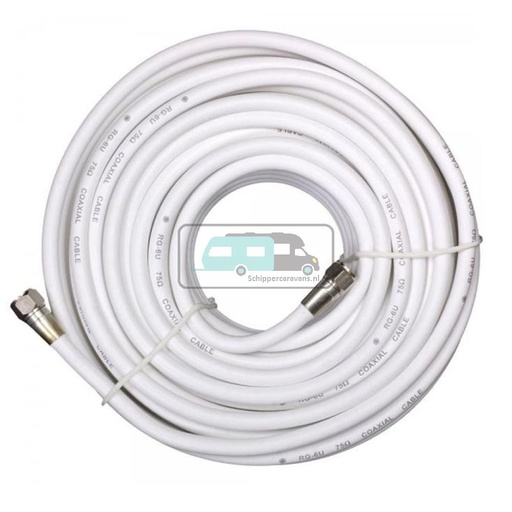 [OCS_A0034115L] Satellietkabel. Lengte 10 mtr. Met F-stekker. 
