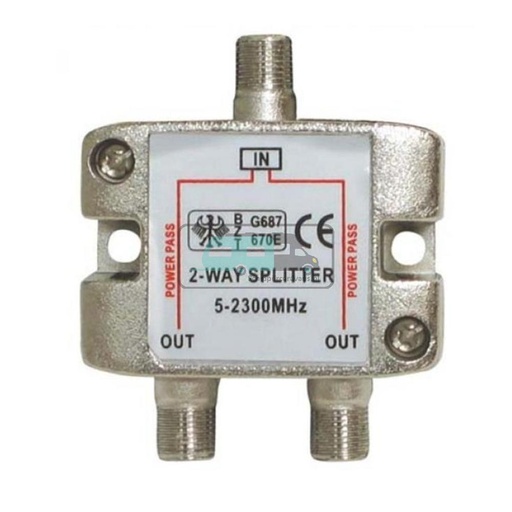 [OCS_A0034114L] Splitter 2 weg satelliet