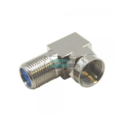 [OCS_A0034123L] F-stekker. Haaks model.