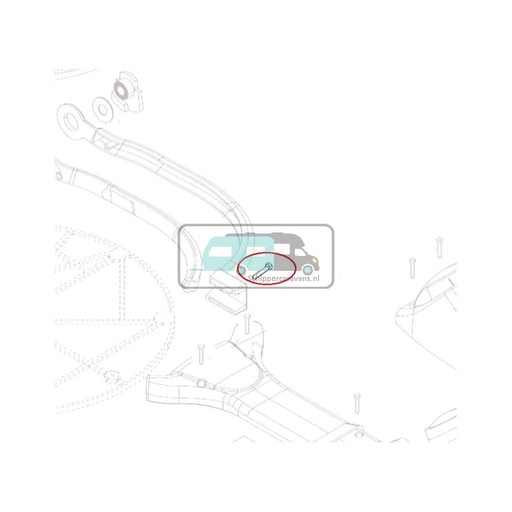 [OCS_A0036170] Teleco Schroef M5x40 nr. 3682