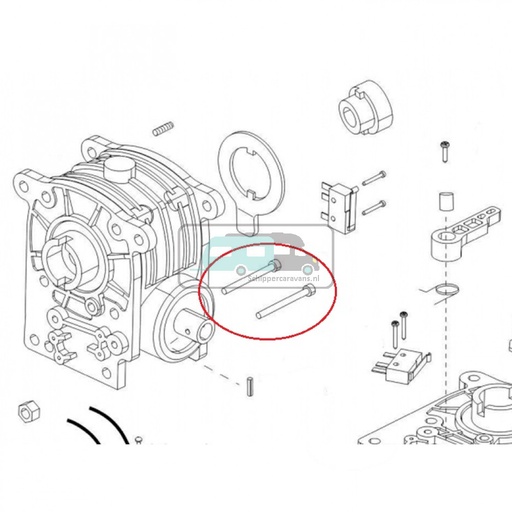 [OCS_0128094] Teleco Zesh.schr. M5x60 nr. 7503, set a 2