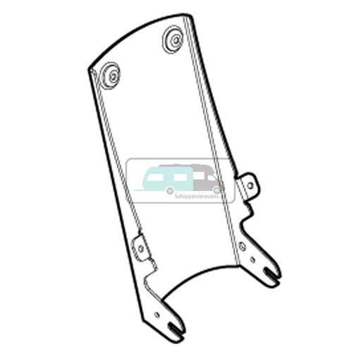 [OCS_0128504] Vechline Schotelbladhouder 50/ 60cm