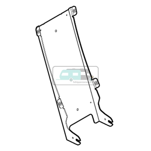 [OCS_0128505] Vechline Schotelbladhouder 85cm