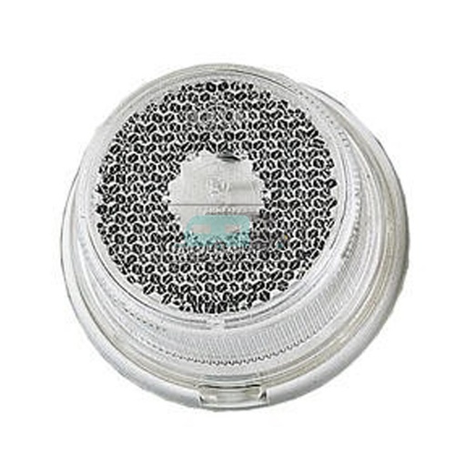 [OCS_0210005B] Jokon Breedtelicht PLR272 met Reflector Rond Opbouw Wit 12/24V