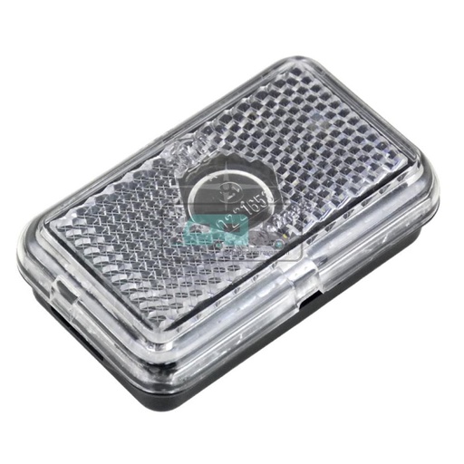 [OCS_A0008449L] Jokon Breedtelicht PLR130 met Reflector Rechthoekig Opbouw Wit