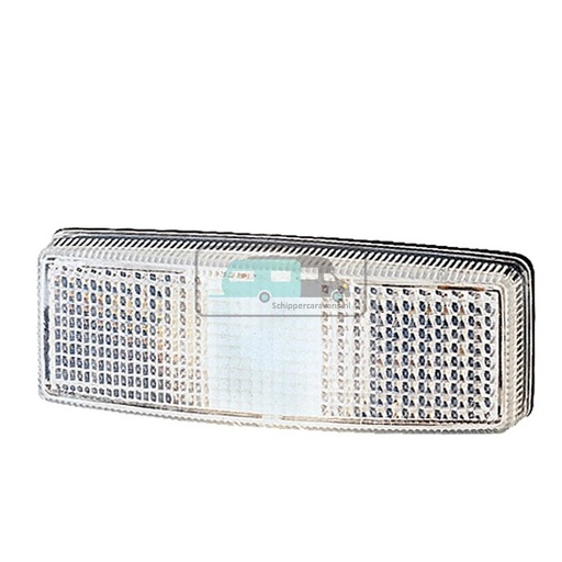 [OCS_A0034943L] Hella Breedtelicht Rechthoekig Opbouw Wit