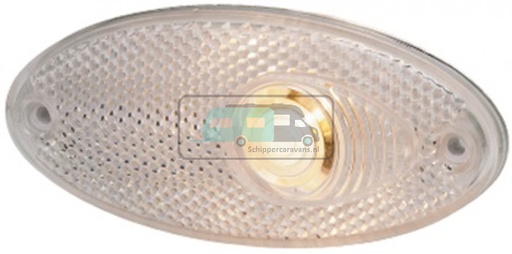 [OCS_0210059] Hella Breedtelicht met Reflector Ovaal Inbouw Wit