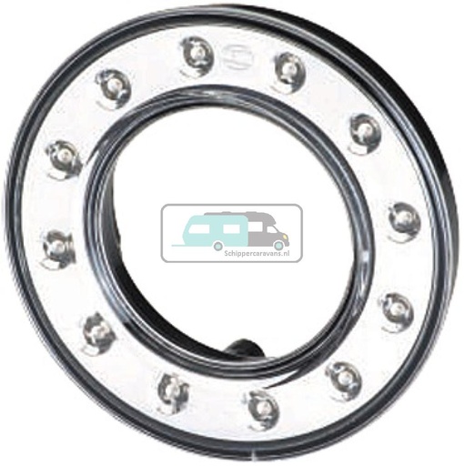 [OCS_A0034945] Hella Breedtelicht 12 LEDs Ring Inbouw Wit