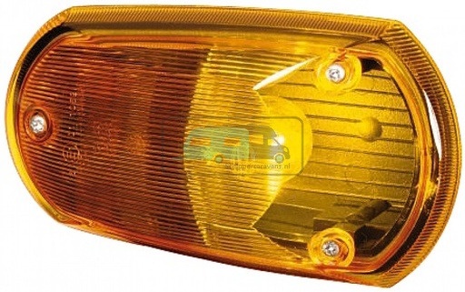 [OCS_0210100] Hella Knipperlicht Extra Categorie 6 Ovaal Oranje 12/24V