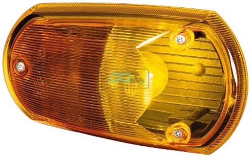 [OCS_A0032493] Hella Knipperlicht Extra Categorie 6 Ovaal Oranje 12/24V