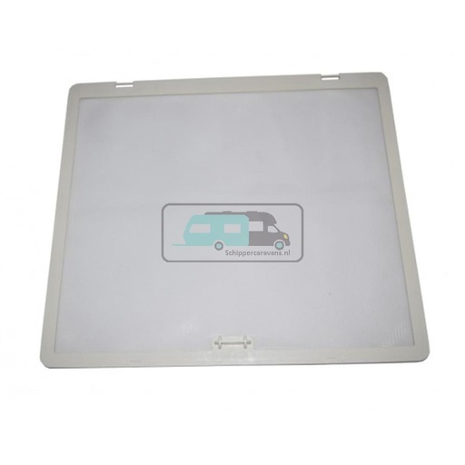 [OCS_A0035430] MPK Vliegenhor Scharnier Buitenzijde 28x28cm Grijs