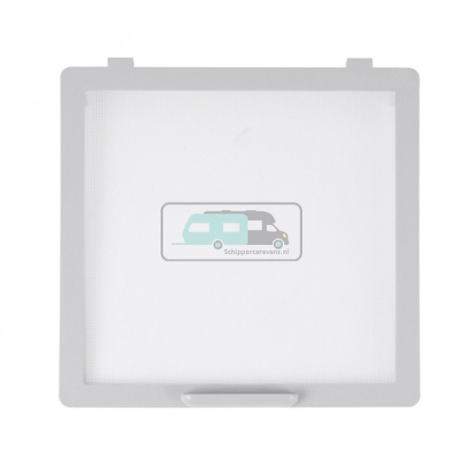 [OCS_0402080] MPK Vliegenhor Scharnier Buitenzijde 28x28cm Wit