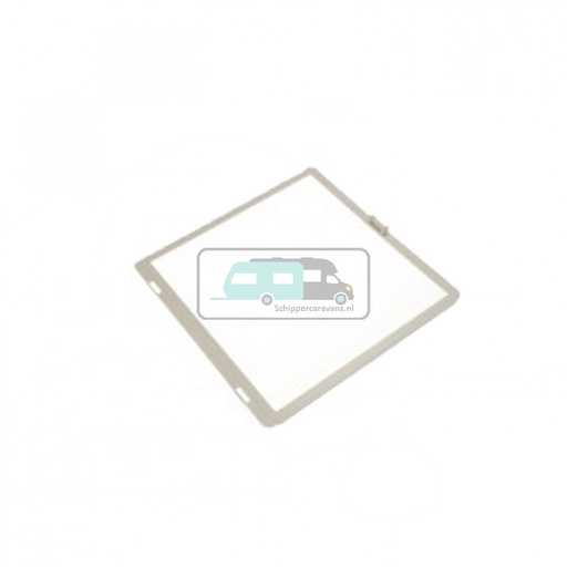 [OCS_0402086] MPK Vliegenhor Scharnier Binnenzijde 40x40cm Wit