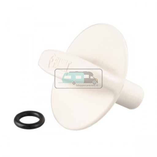 [OCS_0402362] Fiamma Draaiknop Onderkader Vent Wit