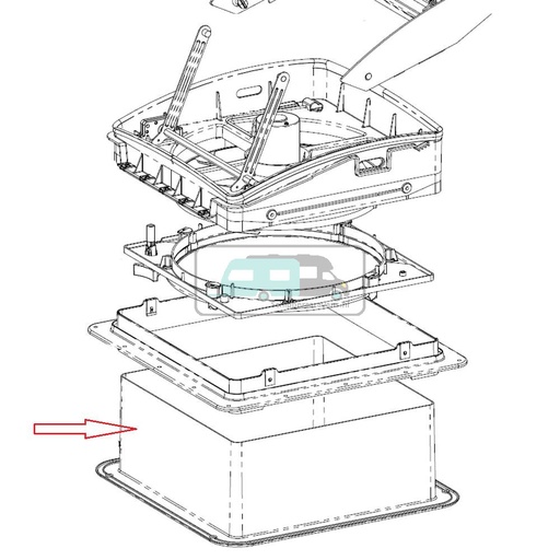 [OCS_0402413] MaxxFan Interieur Rand Wit 7.62cm