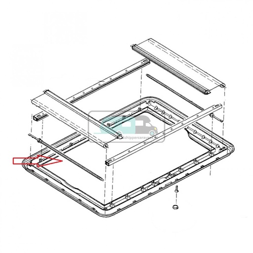 [OCS_0402471] Dometic Heki 1 Veer FM1002