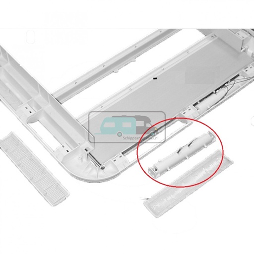[OCS_0402484] Dometic Heki 2 deLuxe lamphouder 580E29