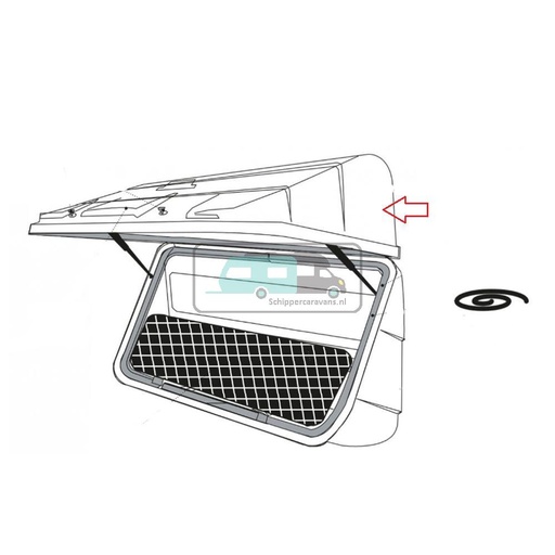 [OCS_A0028209] Fiamma Ultra-Box 500 Deksel