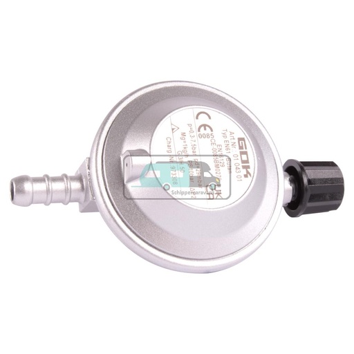 [OCS_A0036788L] GOK Drukregelaar Campingaz 30mb Slangpilaar