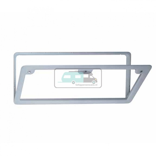 [OCS_0417021] Thetford Serviceluik 7 107x30cm Wit-22 zonder Slot/Cilinder